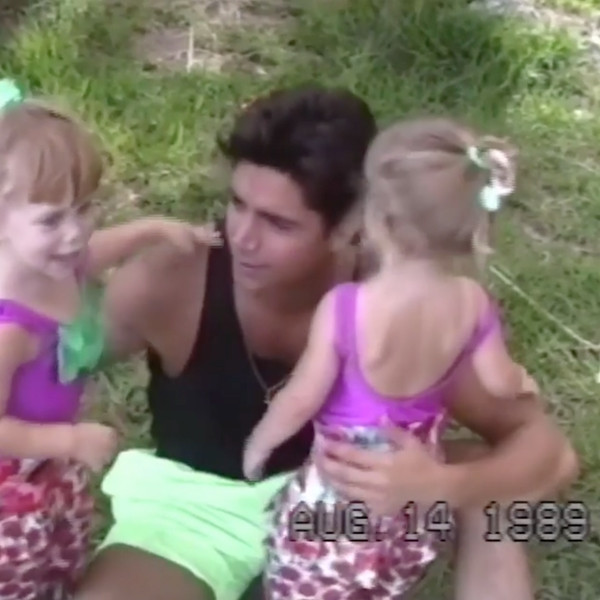 John Stamos, Mary-Kate Olsen, Ashley Olsen, 1989 Video John Stamos, Mary-Kate Olsen, Ashley Olsen, 1989 Video